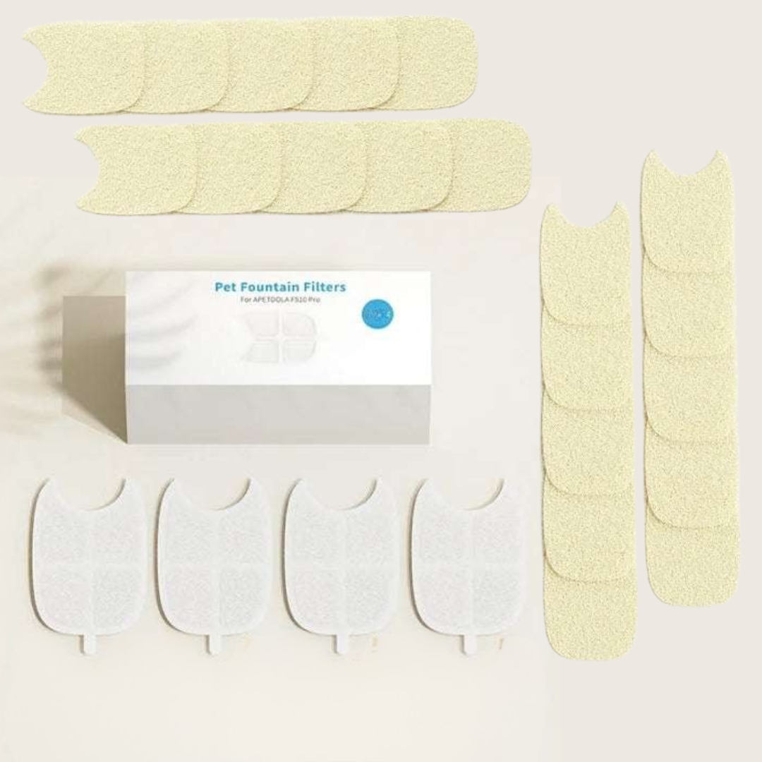 Pack de 4 Filtres de Remplacement pour Fontaine Marnoval Apetdola™