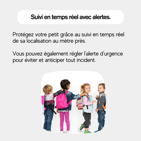 Traceur GPS Enfant - Suivi en Temps Réel | IOS Apple Find My