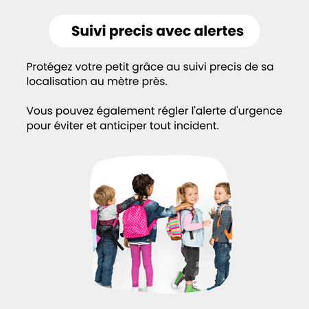 Traceur GPS Enfant Sans Abonnement 3 en 1 | Marnoval