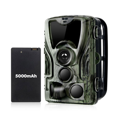 ShadowCam - Caméra de Chasse Nocturne 4G Ultra-Rapide - HD avec écran et batterie