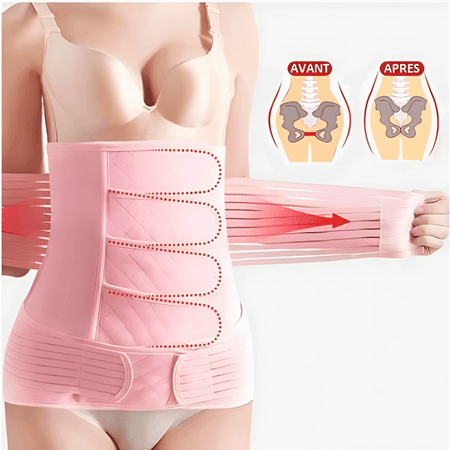 Ceinture Post Partum 3 en 1 -  Ceinture Gainante Après Grossesse