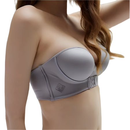 Soutien-Gorge Dos Nu Sans Bretelles - Fermeture Frontale